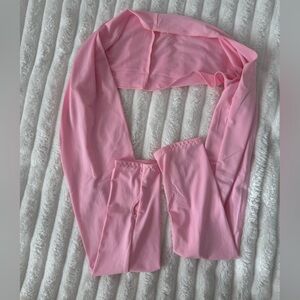 SHEIN Pink Bandeau Top